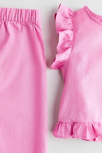 2-Piece Linen-Blend Set