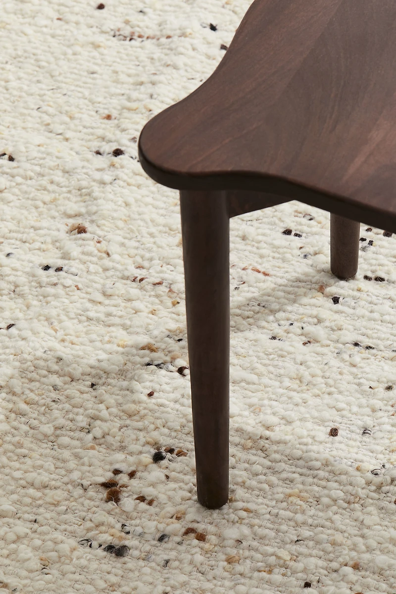 Tapis en laine mélangée
