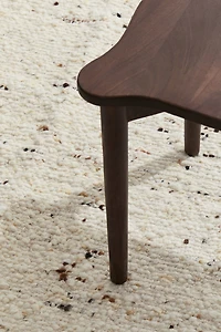 Tapis en laine mélangée