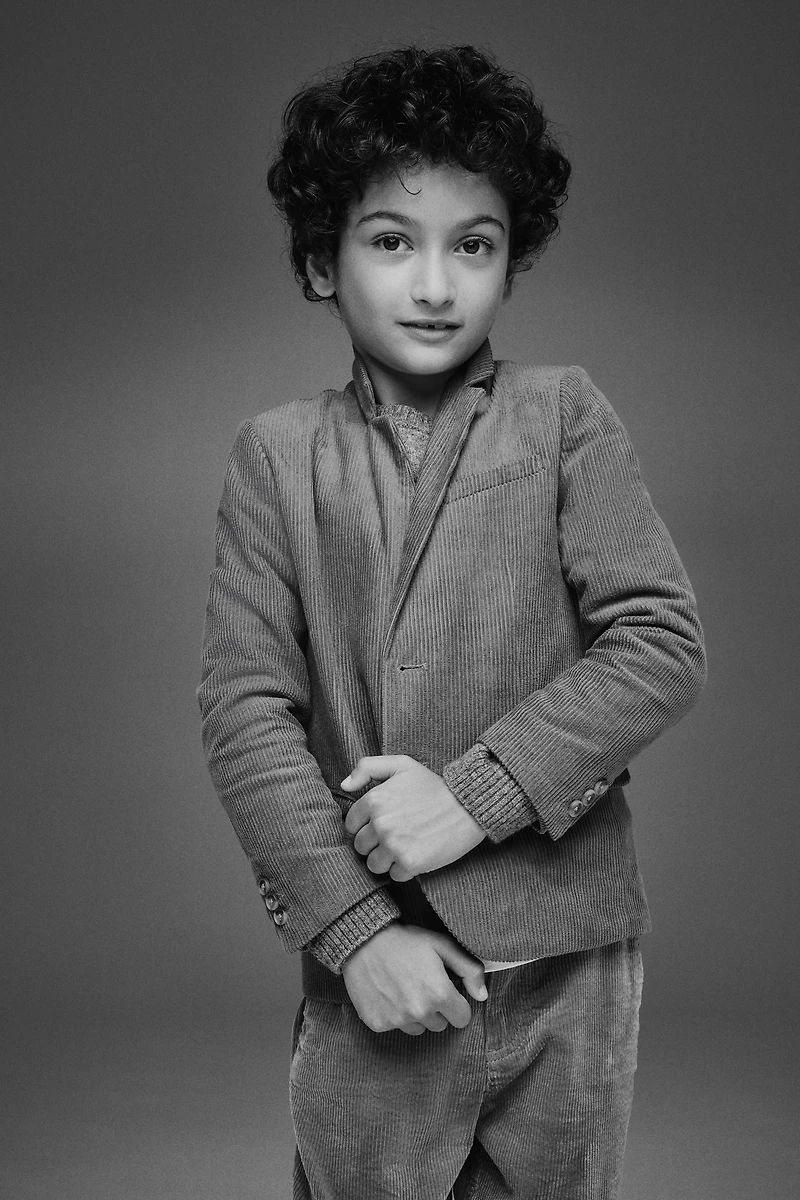 Veste à fermeture droite