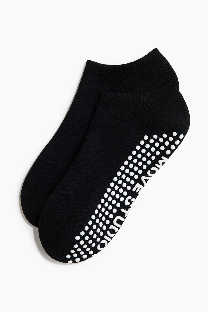 2-Pack Non-Slip Yoga Socks