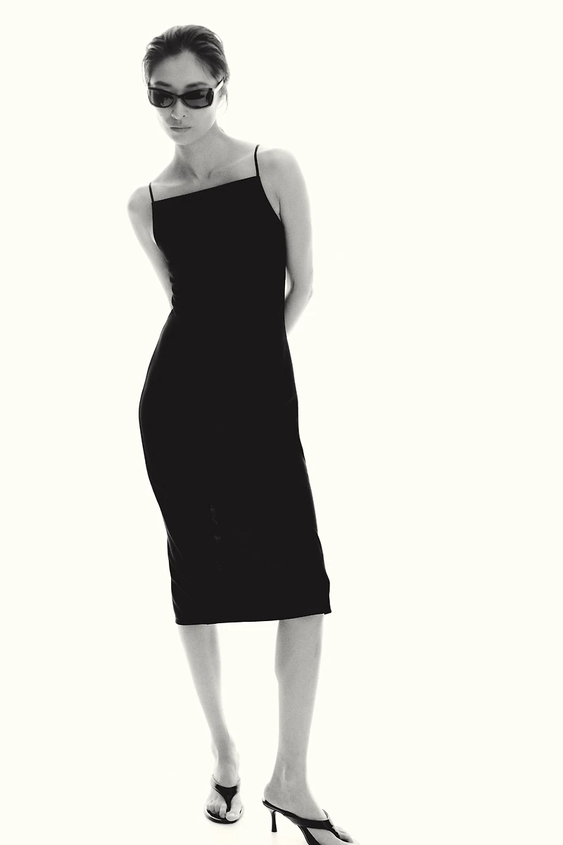 Jersey Strappy Dress
