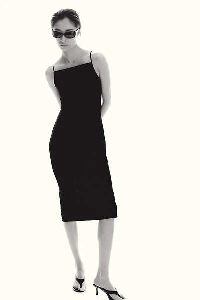 Jersey Strappy Dress