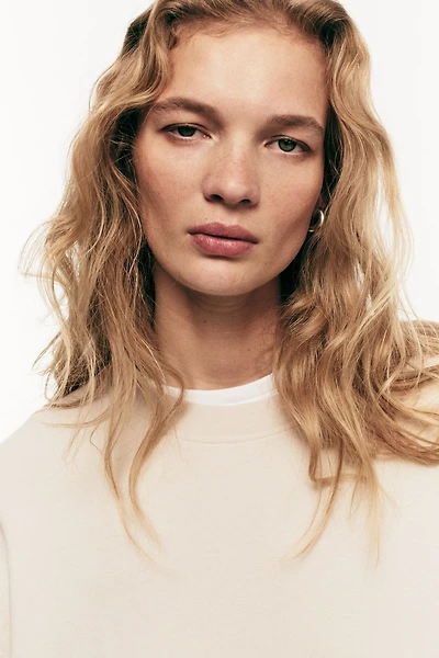 Washed-Look Sweatshirt