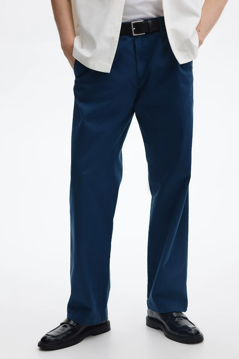 Relaxed-Fit Cotton Chinos