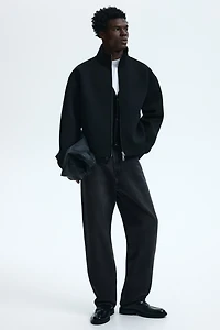 Loose-Fit Scuba Track Jacket