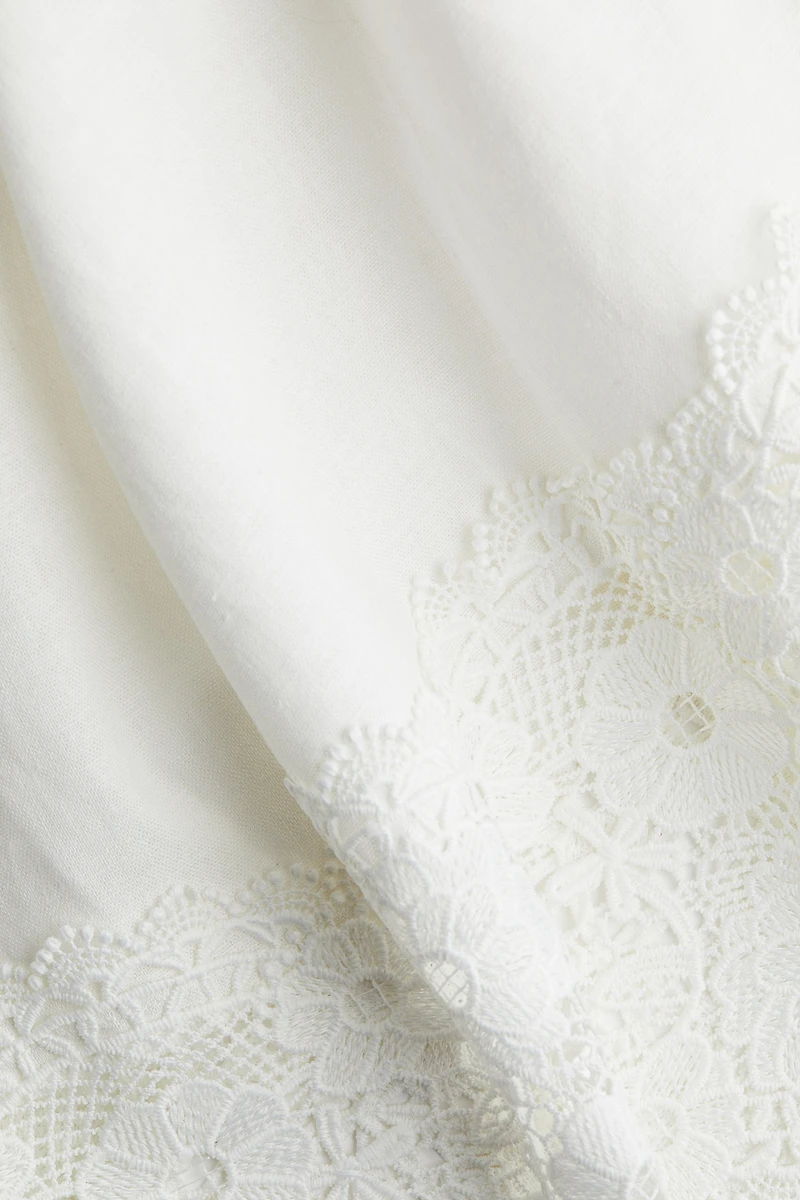 Lace-Detail Dress