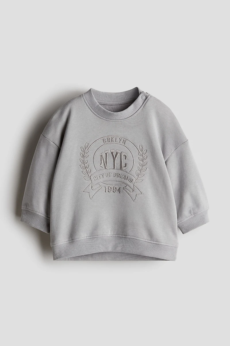 Sweatshirt with Motif