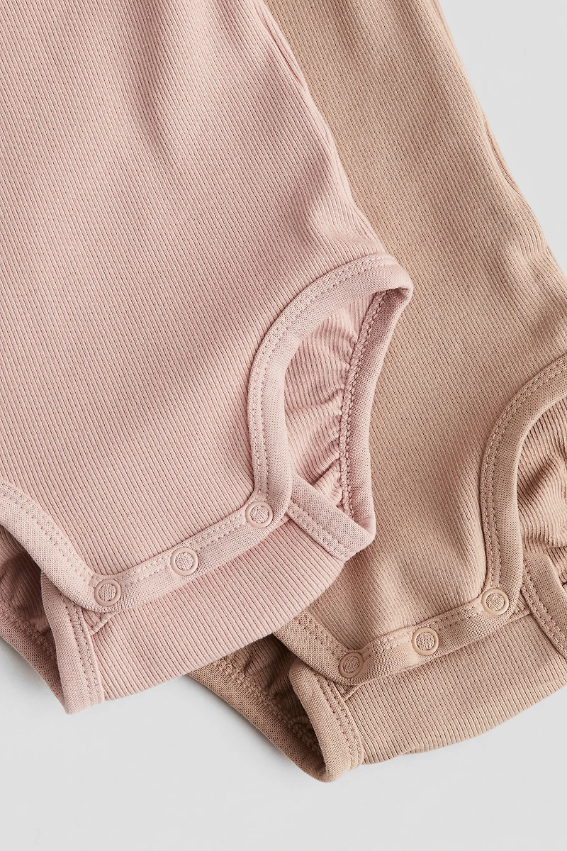 2-pack Long-sleeved Bodysuits