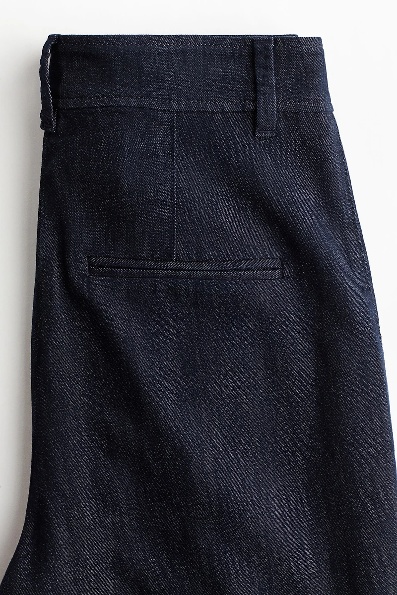 Jean ample taille haute