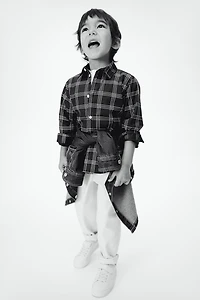 Long-sleeved Cotton Shirt