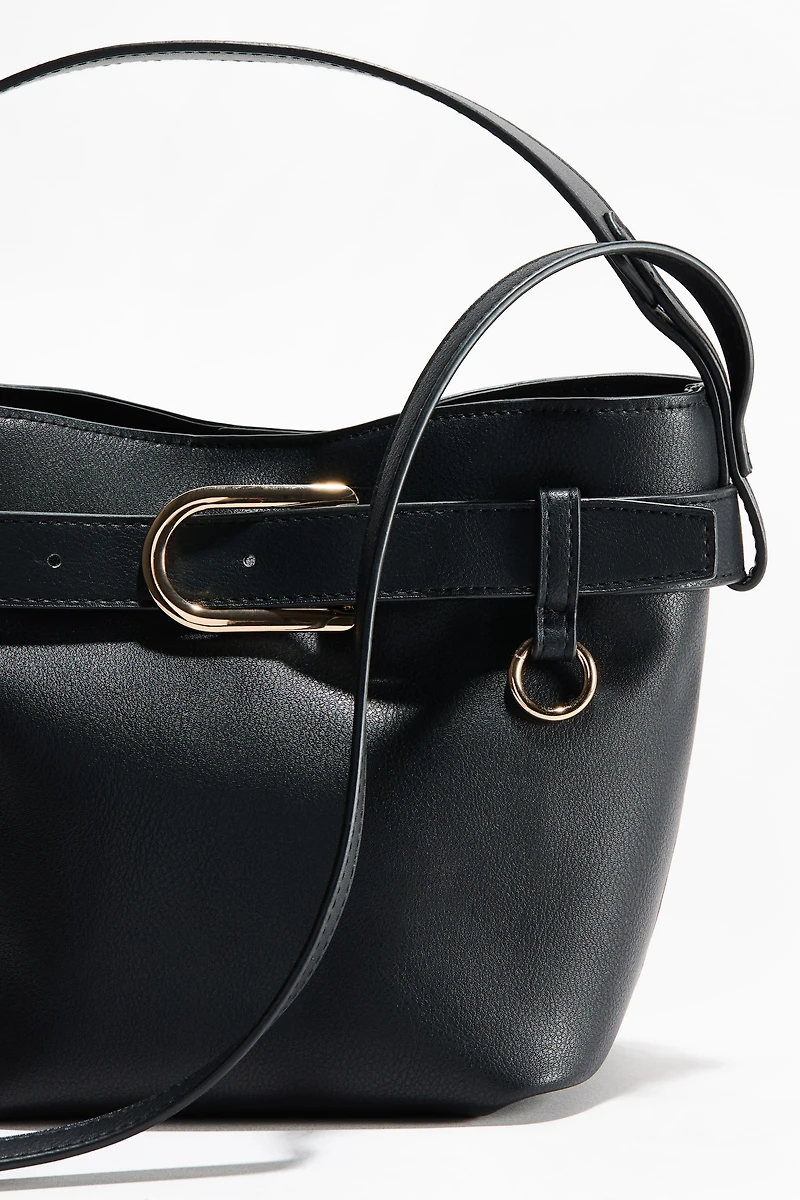 Crossbody Bucket Bag