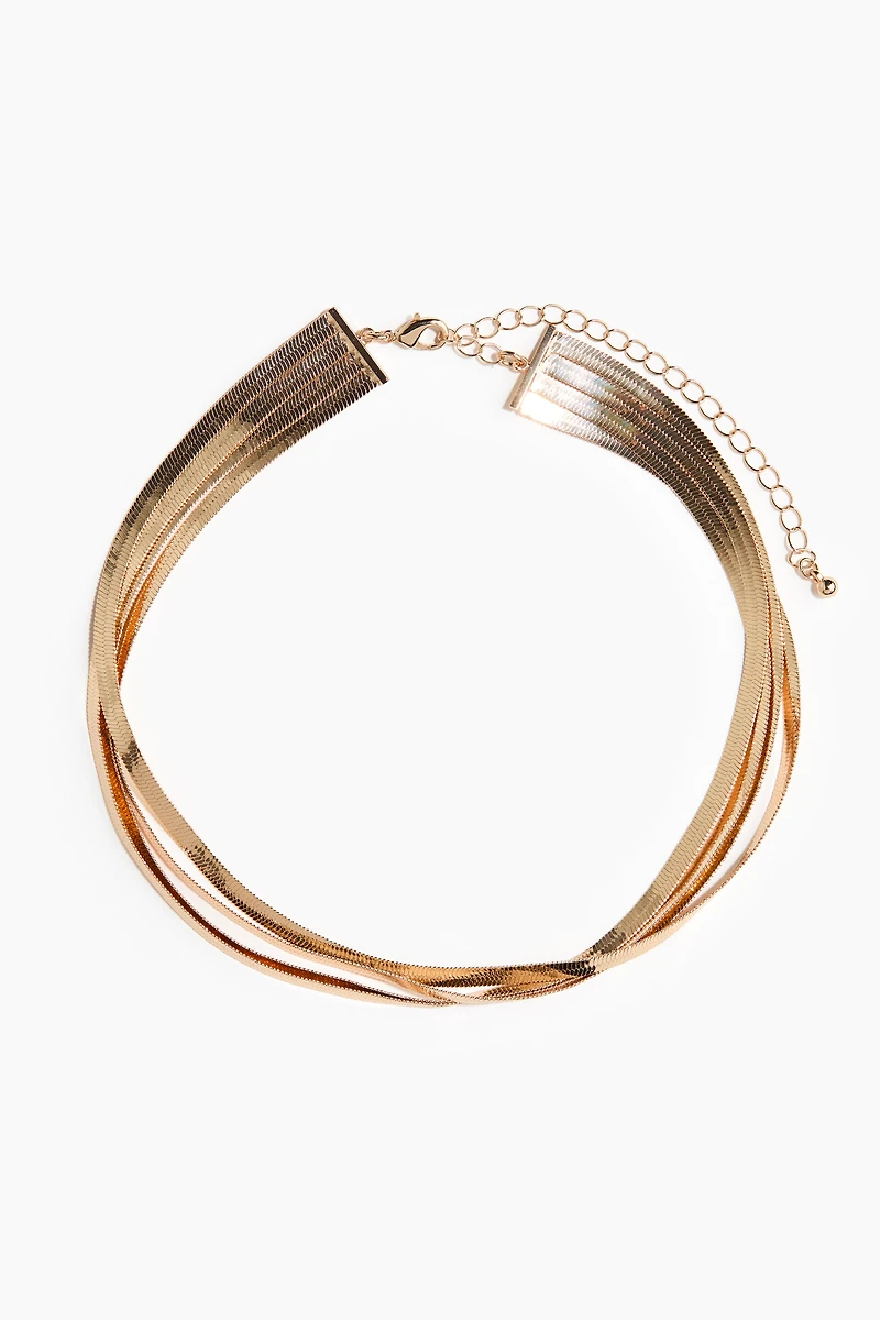 Four-strand necklace