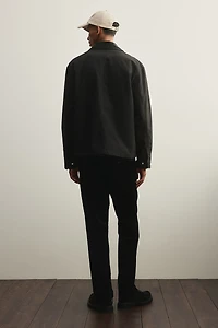 Regular Fit Canvas Jacket