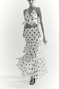 Flounced Skirt