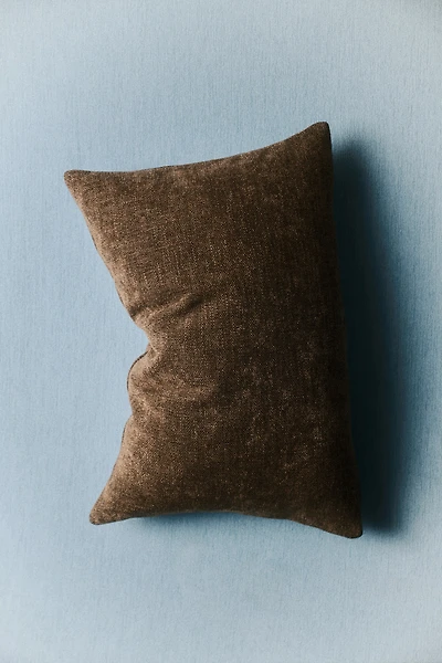 Housse de coussin en fil chenille