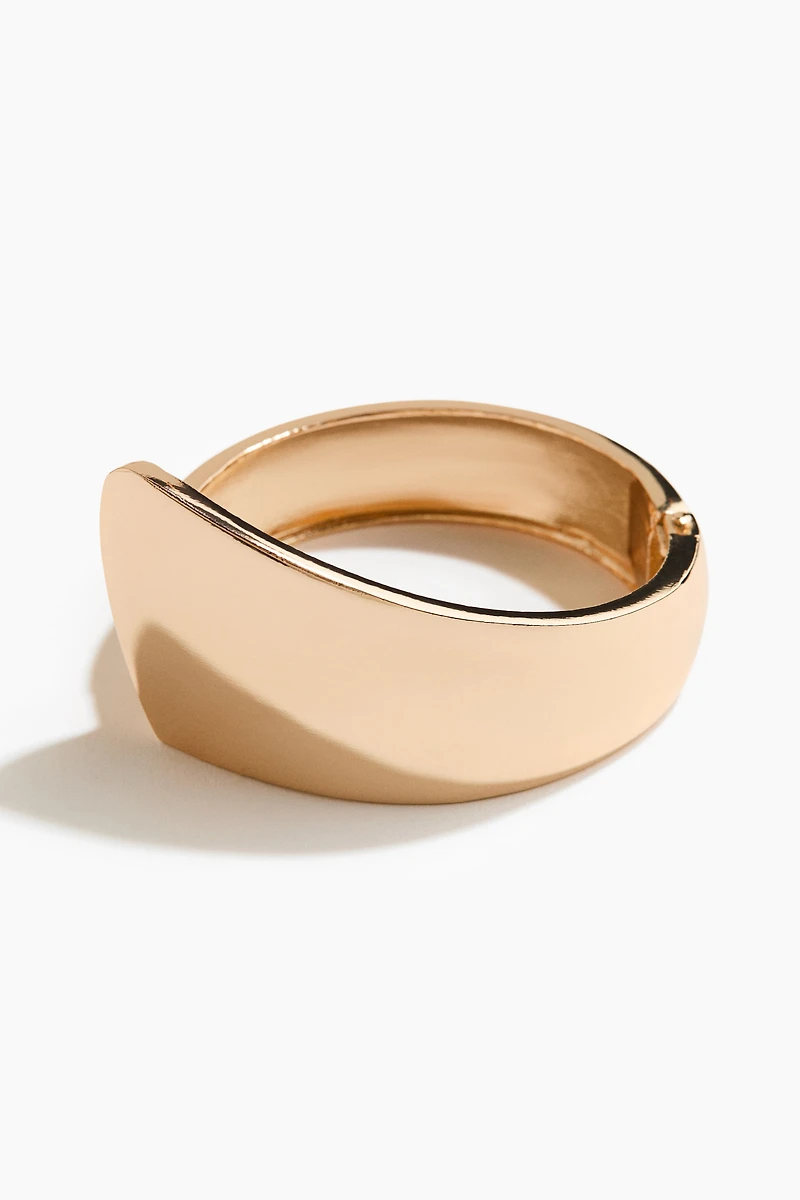 Asymmetric Hinged Bangle