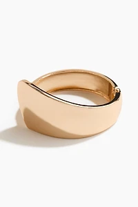 Asymmetric Hinged Bangle
