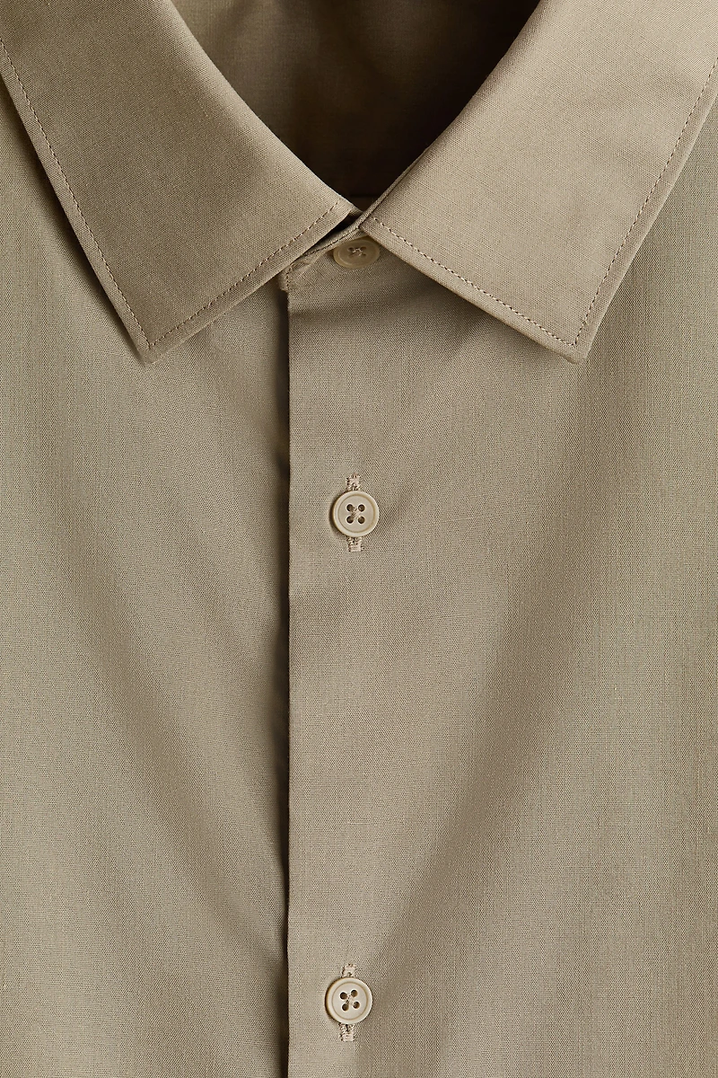 Slim Fit Easy-iron Shirt