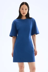 Defined-Waist T-Shirt Dress