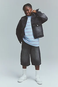 Short flottant en denim