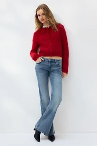 Flared Low Jeans