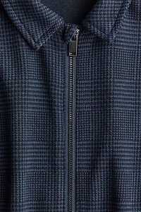 Jacquard-Jersey Overshirt