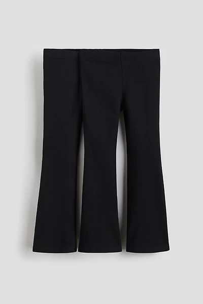 2-Pack Flared Jersey Leggings