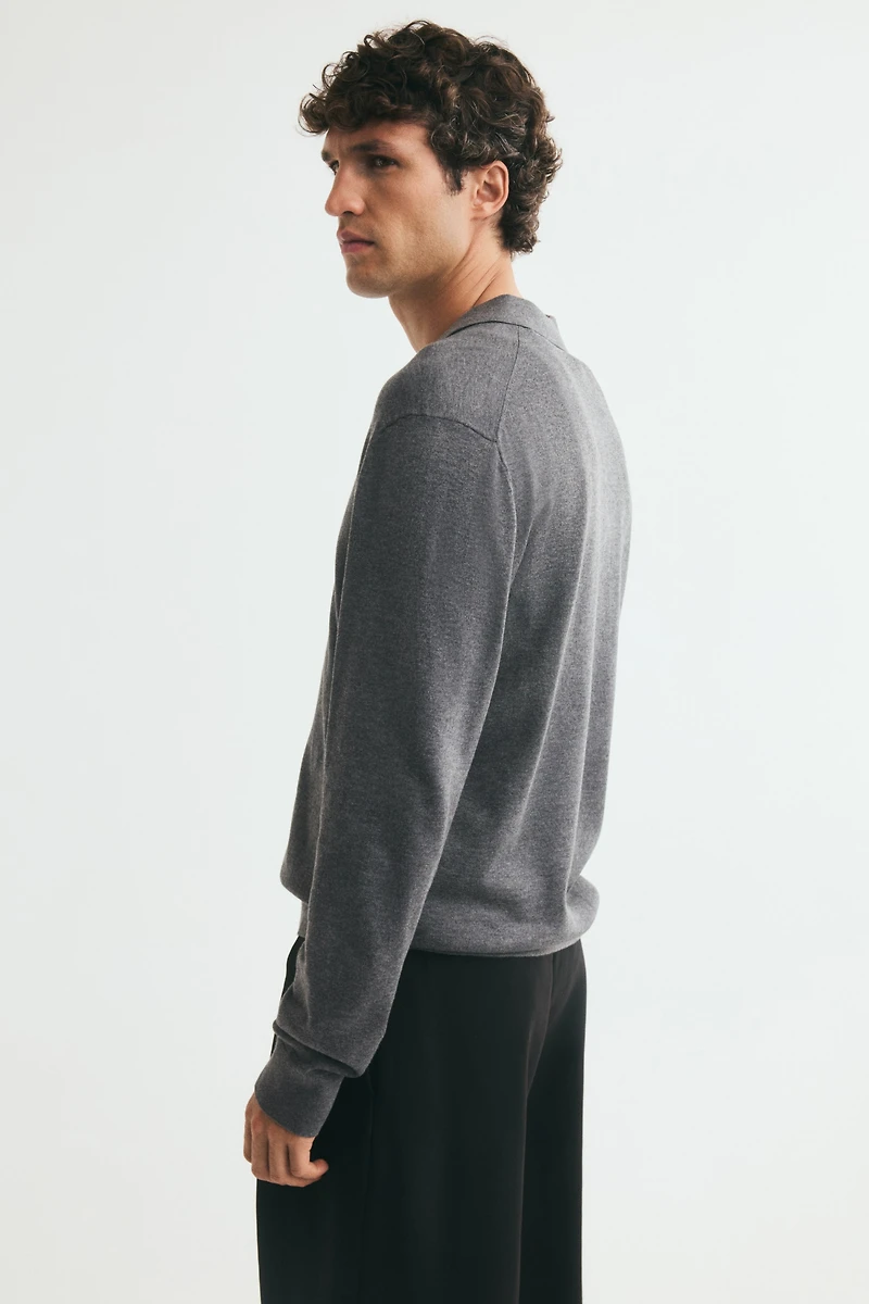 Regular-Fit Knit Polo Shirt