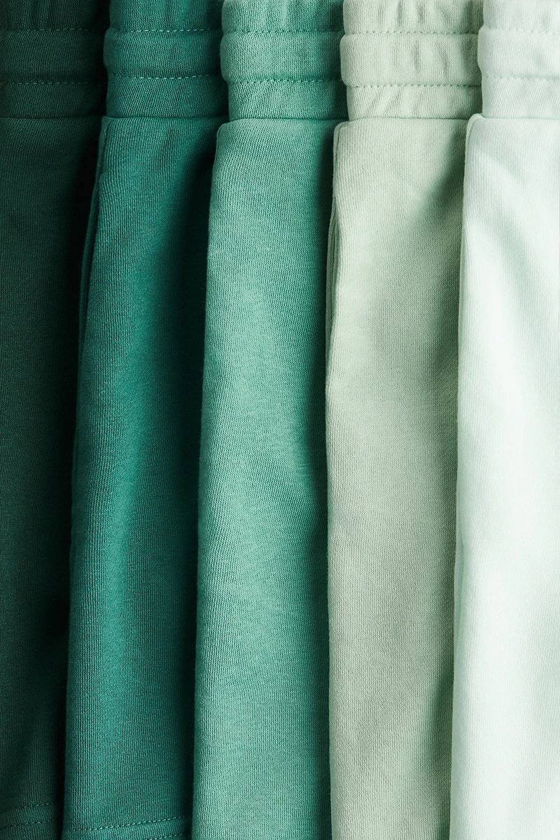 Lot de 5 shorts en molleton au genou