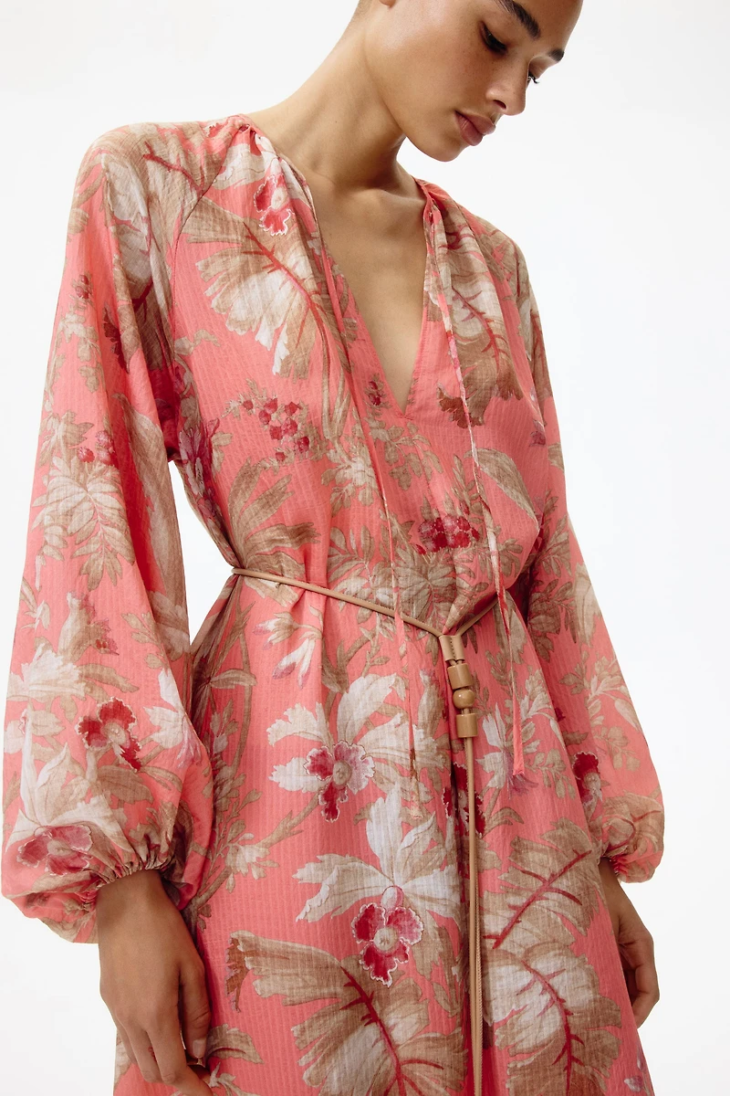 Belted Tunic Dress