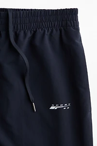 Loose Fit Nylon track pants
