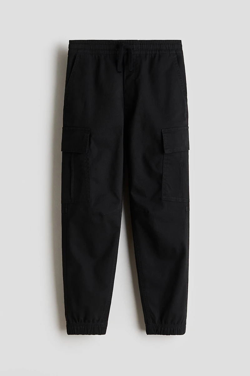 Cotton Cargo Joggers