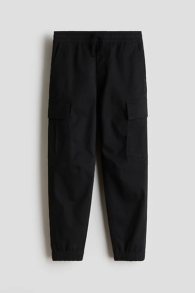Cotton Cargo Joggers