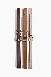 3-Pack Belts