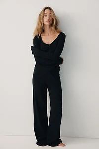 Cotton Pointelle Pajamas