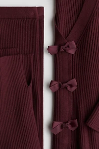 2-piece Rib-Knit Set