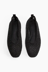 Ballerines tressées