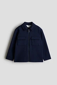 Veste-chemise en piqué