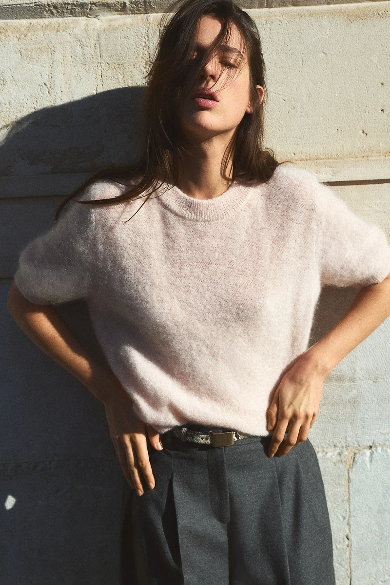 Mohair-Blend Top