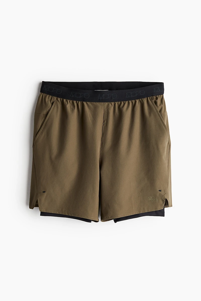 Short de sport 2-en-1 à jambes longues DryMove™