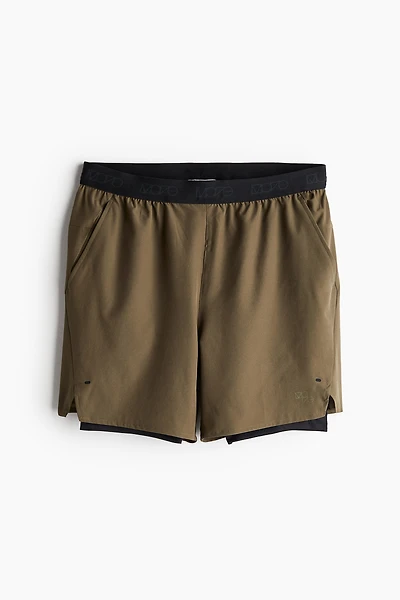 Long 2-in-1 Sports Shorts with DryMove™