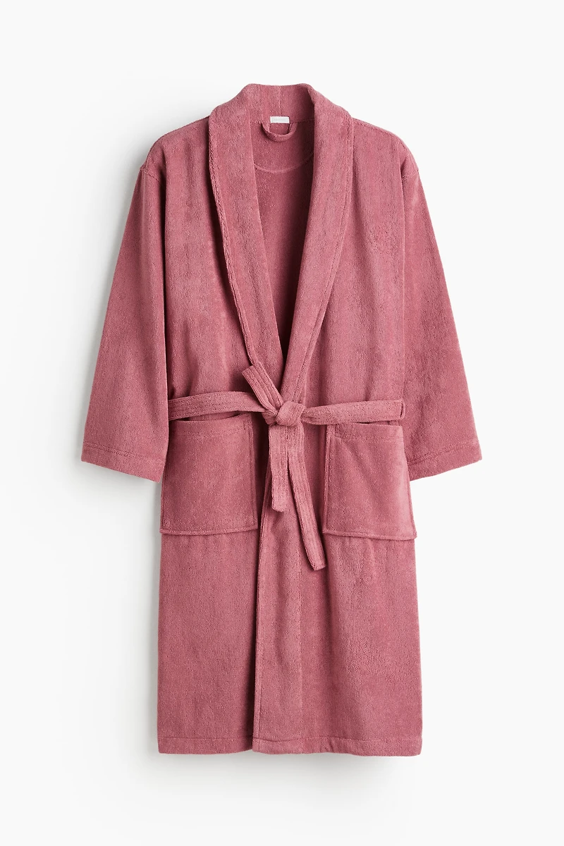 Cotton Terry Bathrobe