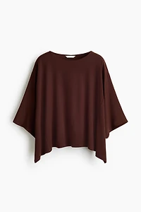 Batwing-Sleeved Top
