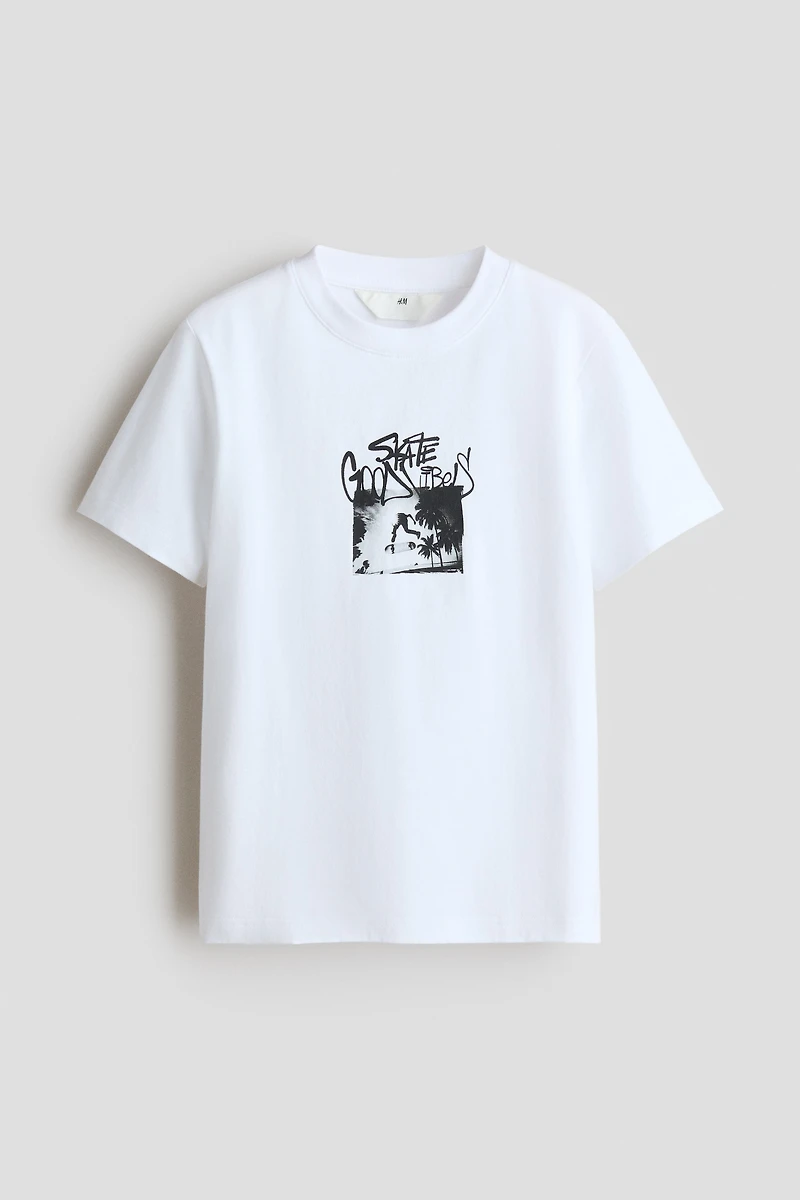 T-shirt imprimé en coton