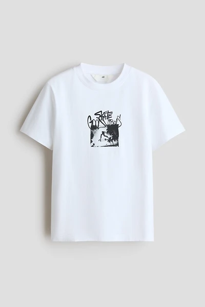 T-shirt imprimé en coton