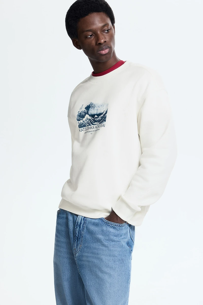 Loose Fit Sweatshirt