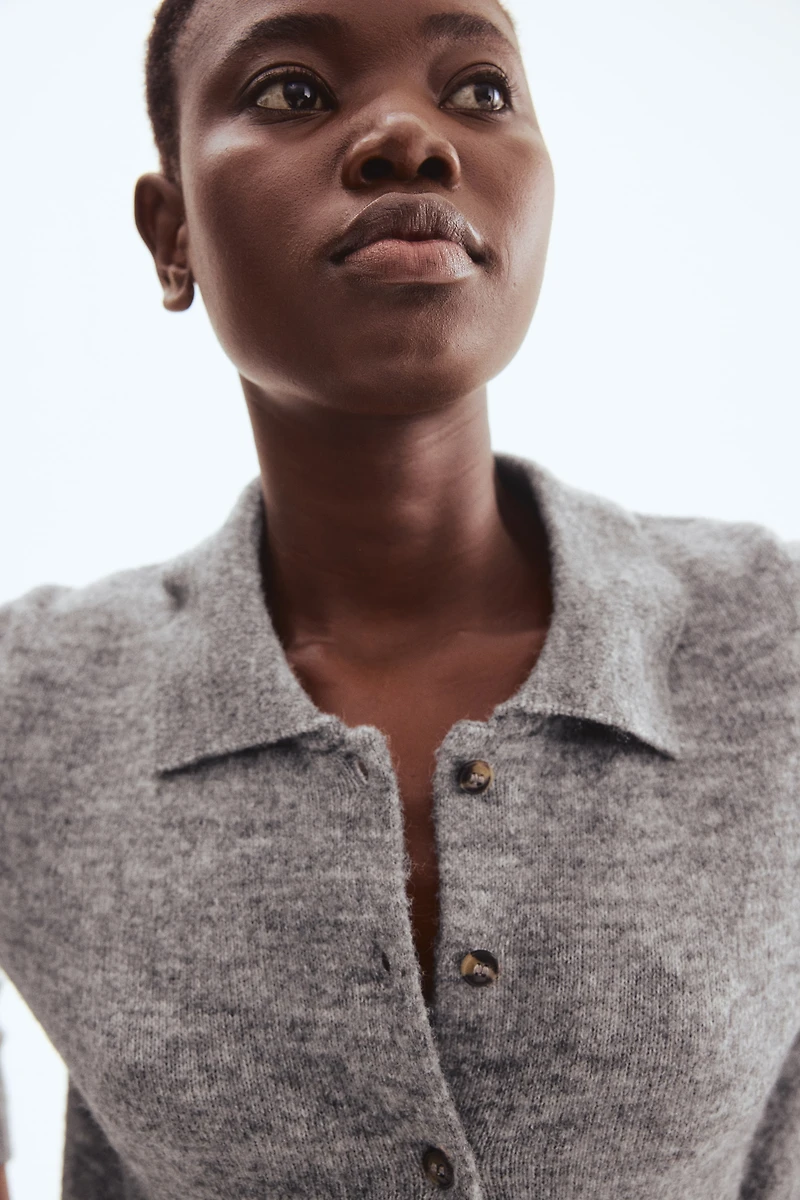 Cardigan with Collar