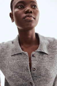 Cardigan with Collar