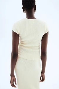 Rib-Knit Top